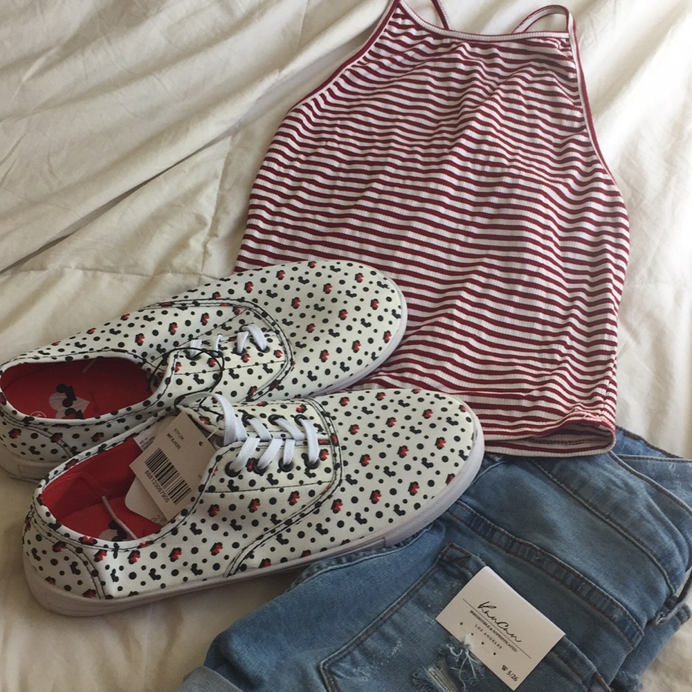 Disney Mickey and Minnie Tennis Shoes 11
